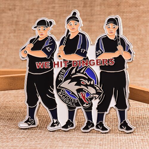 Coyotes Baseball Custom Lapel Pins