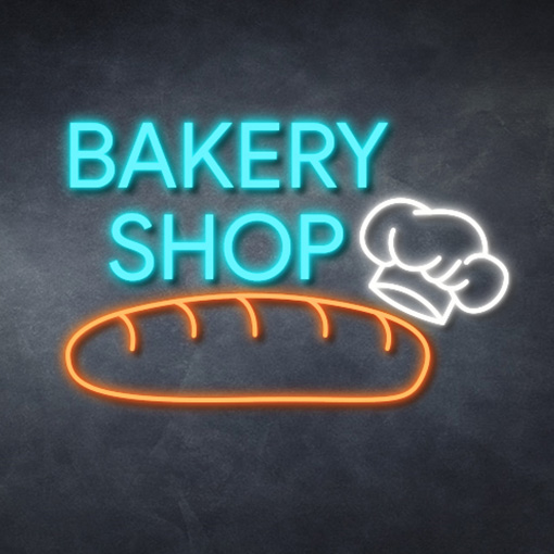 Bread Shop Custom Neon Sign