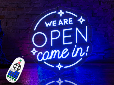 Static Neon Signs