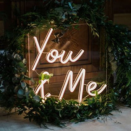 you me oudoor neon signs