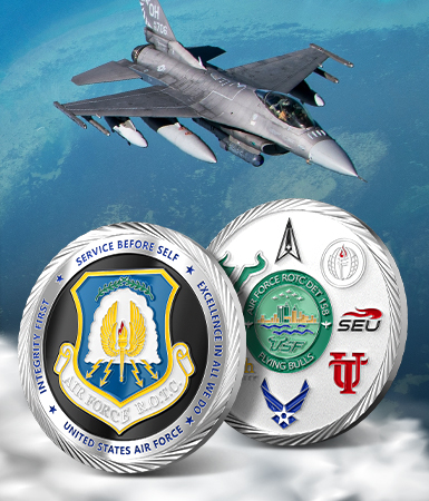 Custom U.S. Air Force ROTC Coins