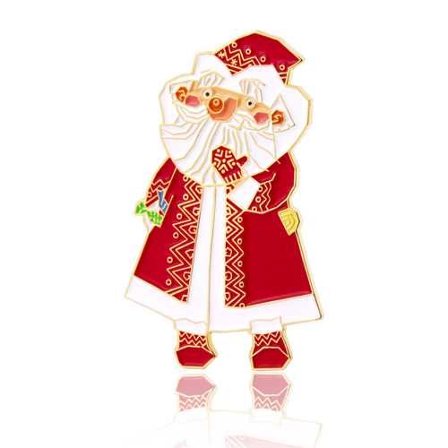 Christmas Santa Claus Enamel Pins
